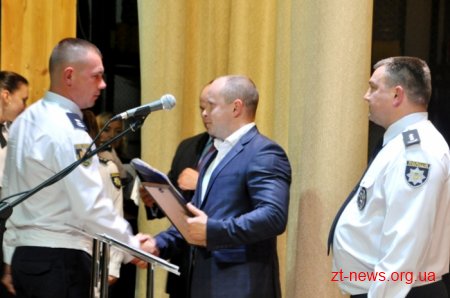 Третю річницю з дня створення Національної поліції України відзначили поліцейські Житомирщини