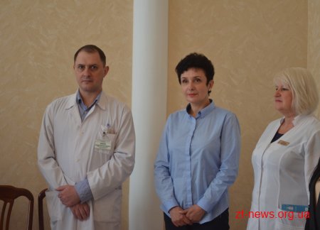 ЦМЛ №1 отримала сертифікат "Чиста лікарня безпечна для пацієнта"