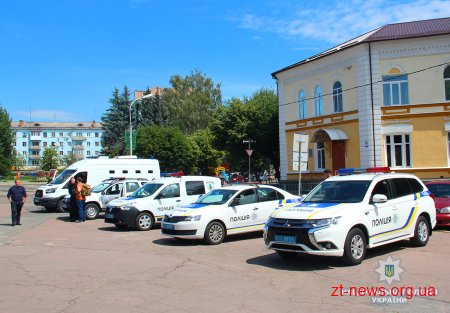 У Житомирі діти мали змогу відчути себе у ролі поліцейського