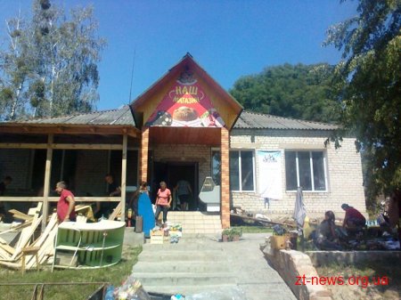 На Житомирщині в магазині через коротке замикання сталася пожежа