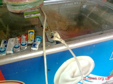 На Житомирщині в магазині через коротке замикання сталася пожежа