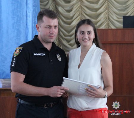 У Житомирському ГУНП дипломи правознавців отримали випускники Національної академії внутрішніх справ