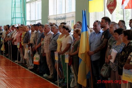 У Житомирі стартувала обласна спартакіада серед інвалідів праці «Сила духу»