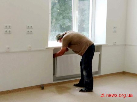 У новому відділенні гемодіалізу завершують ремонт та готуються до монтажу систем водоочищення