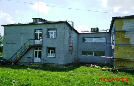 На Житомирщині завершують реконструкцію дитячого садочку «Калинка»