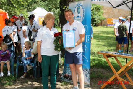 В Гідропарку відбулося урочисте відкриття Всеукраїнського турніру з плавання на відкритій воді