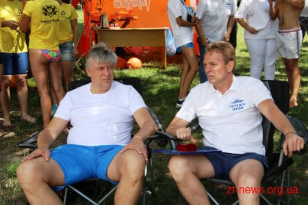 В Гідропарку відбулося урочисте відкриття Всеукраїнського турніру з плавання на відкритій воді