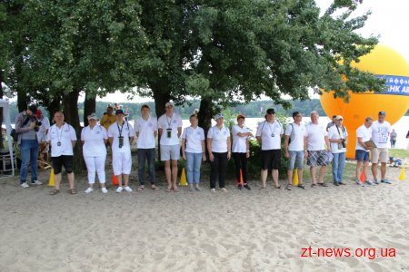 В Гідропарку відбулося урочисте відкриття Всеукраїнського турніру з плавання на відкритій воді