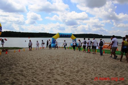 В Гідропарку відбулося урочисте відкриття Всеукраїнського турніру з плавання на відкритій воді