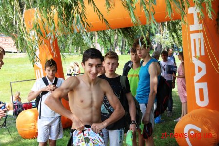 В Гідропарку відбулося урочисте відкриття Всеукраїнського турніру з плавання на відкритій воді