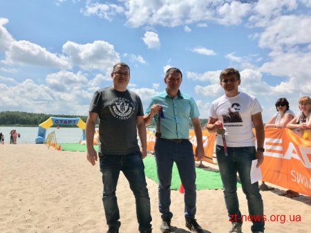 В Гідропарку відбулося урочисте відкриття Всеукраїнського турніру з плавання на відкритій воді