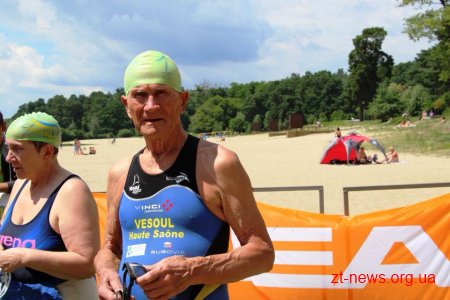В Гідропарку відбулося урочисте відкриття Всеукраїнського турніру з плавання на відкритій воді