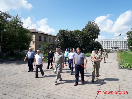 На Житомирщині вшанували пам'ять прикордонників, які загинули під час ІІ Світової війни