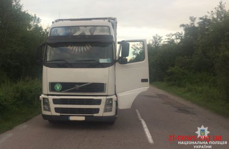 В Ємільчинському районі поліцейські затримали автівку з сумнівними документами на вантаж