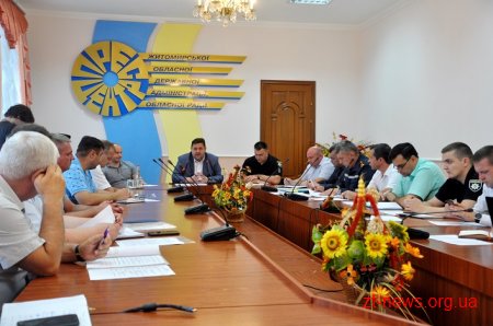 Через ДТП поблизу Житомира в ОДА зібрали позачергове засідання обласної комісії з питань ТЕБ та НС