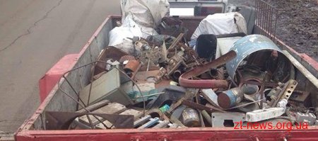 На Житомирщині чоловік викрав з підприємства 500 кг металобрухту