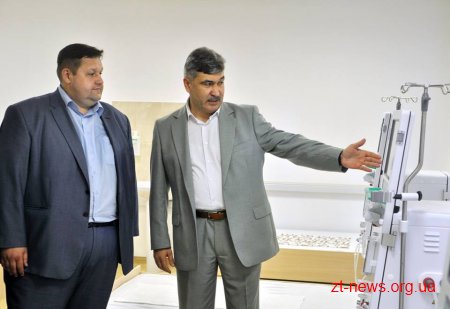 У Житомирі відкрили відділення гемодіалізу на 10 місць