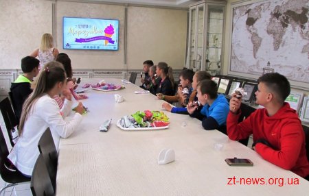 Діти учасників АТО відвідали Музей космонавтики та познайомились із процесом виготовлення морозива