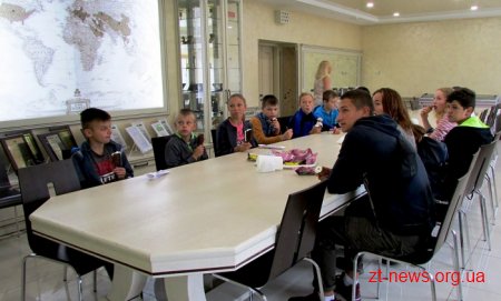 Діти учасників АТО відвідали Музей космонавтики та познайомились із процесом виготовлення морозива