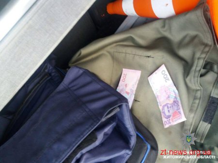 На Житомирщині чоловік намагався відкупитись від адміністративної постанови