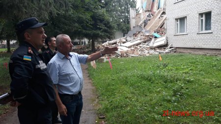 На Житомирщині обвалився студентський гуртожиток: постраждалих немає