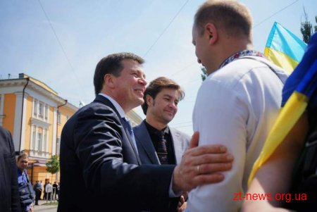 Представники Житомирщини взяли участь у заходах з нагоди 1030-річчя хрещення Київської Русі
