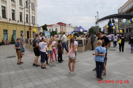 На Михайлівській відбулася акція «Проти ДІЯ торгівлі людьми»