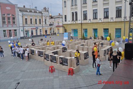На Михайлівській відбулася акція «Проти ДІЯ торгівлі людьми»