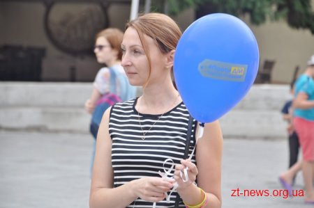 На Михайлівській відбулася акція «Проти ДІЯ торгівлі людьми»