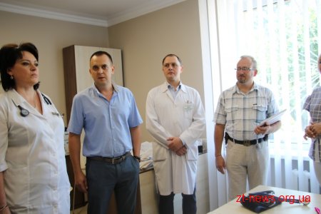Приймальне відділення міської лікарні №1 отримало сертифікат «Чиста лікарня безпечна для пацієнта»