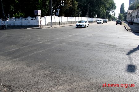 На вулиці Перемоги продовжуються роботи з капітального ремонту покриття проїжджої частини