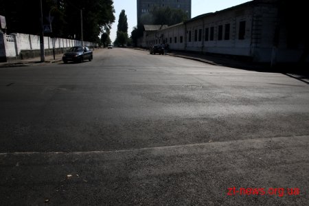На вулиці Перемоги продовжуються роботи з капітального ремонту покриття проїжджої частини