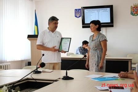 Житомирська обласна клінічна лікарня отримала сертифікат ISO 9001