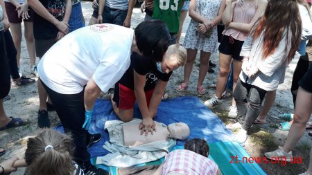 У таборі Супутник діти спробували себе у ролі рятувальників