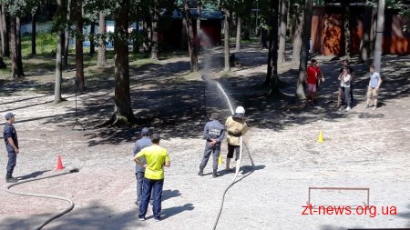 У таборі Супутник діти спробували себе у ролі рятувальників