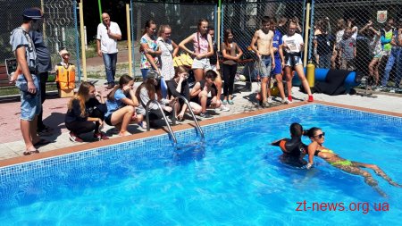 У таборі Супутник діти спробували себе у ролі рятувальників