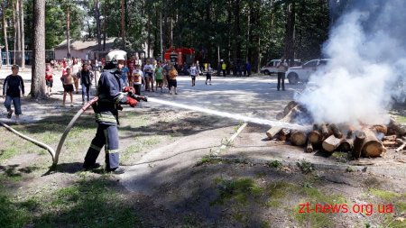 У таборі Супутник діти спробували себе у ролі рятувальників