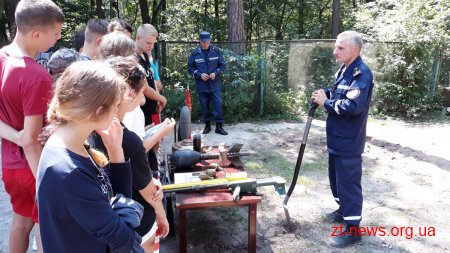 У таборі Супутник діти спробували себе у ролі рятувальників