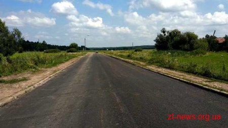 Вперше за 20 років в Овруцькому районі відремонтували дорогу Хлупляни-Стугівщина