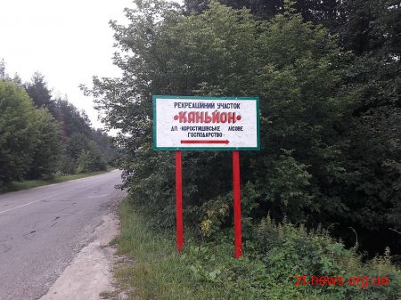 Коростишівські лісівники збудували дорогу до гранітного кар'єру, який популярний серед туристів
