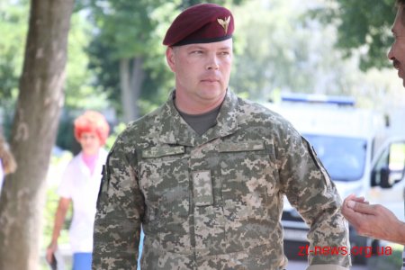 У Житомирі вшанували пам'ять загиблих десантників