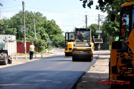 На під’їзді до с. Сонячне ремонтують дорогу