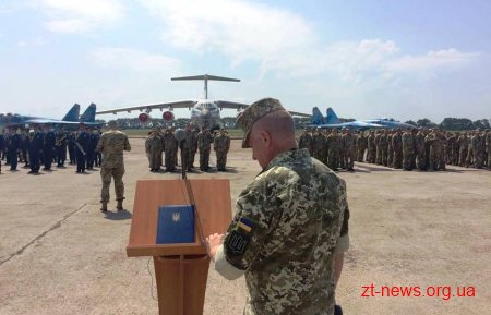 В смт Озерному відбулися урочистості з нагоди Дня Повітряних Сил