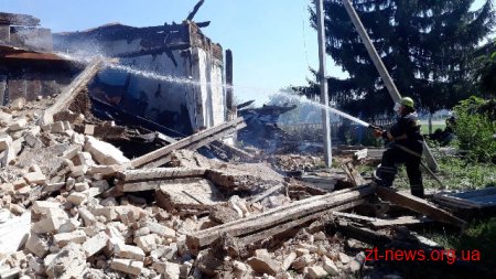 На Житомирщині через коротке замикання згоріла церква