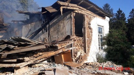 На Житомирщині через коротке замикання згоріла церква