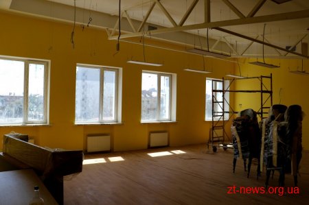 Будівництво нового корпусу житомирської гімназії №3 на завершальному етапі