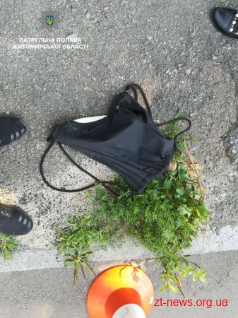 Патрульні затримали двох чоловіків, які влаштували стрілянину в одному з провулків Житомира