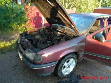 За добу на Житомирщині сталося два займання автомобілів