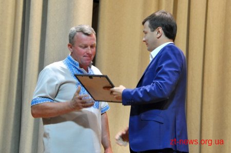 У Житомирі привітали працівників будівельної галузі з професійним святом