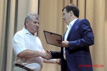 У Житомирі привітали працівників будівельної галузі з професійним святом